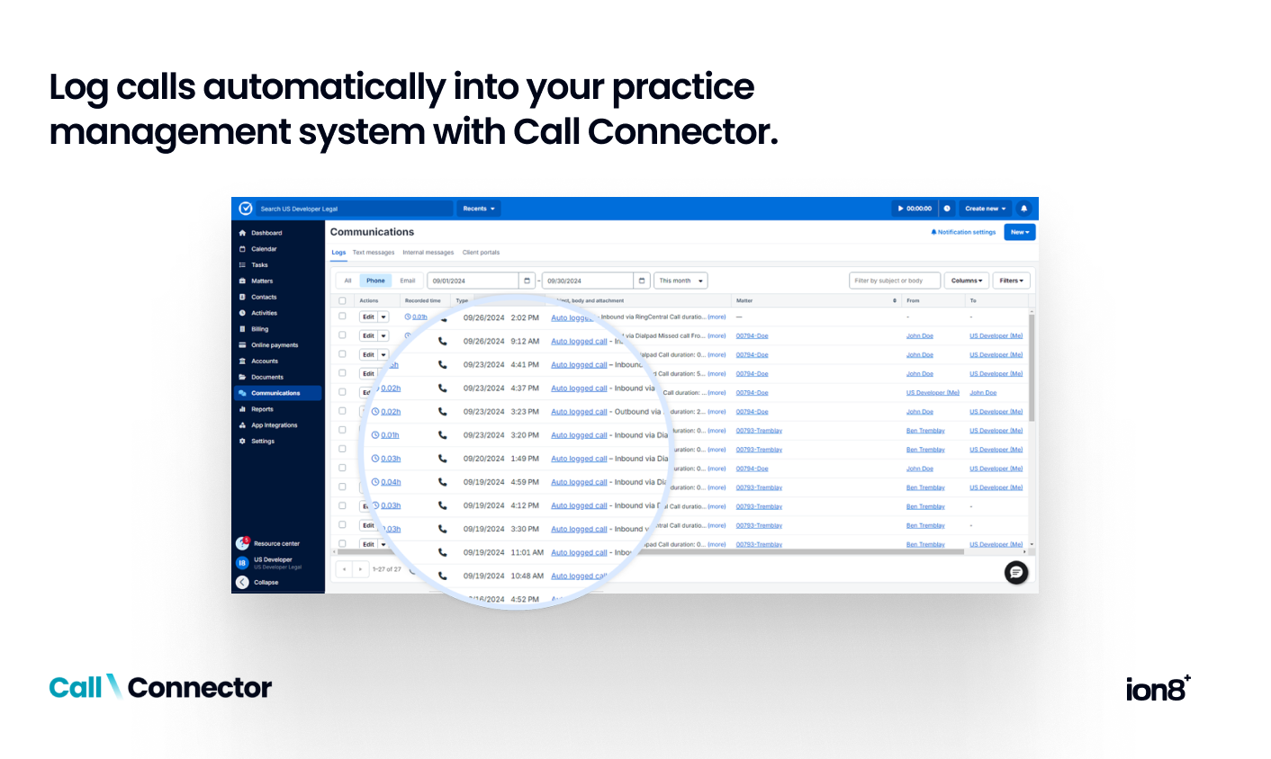 Call Connector for Clio - 1