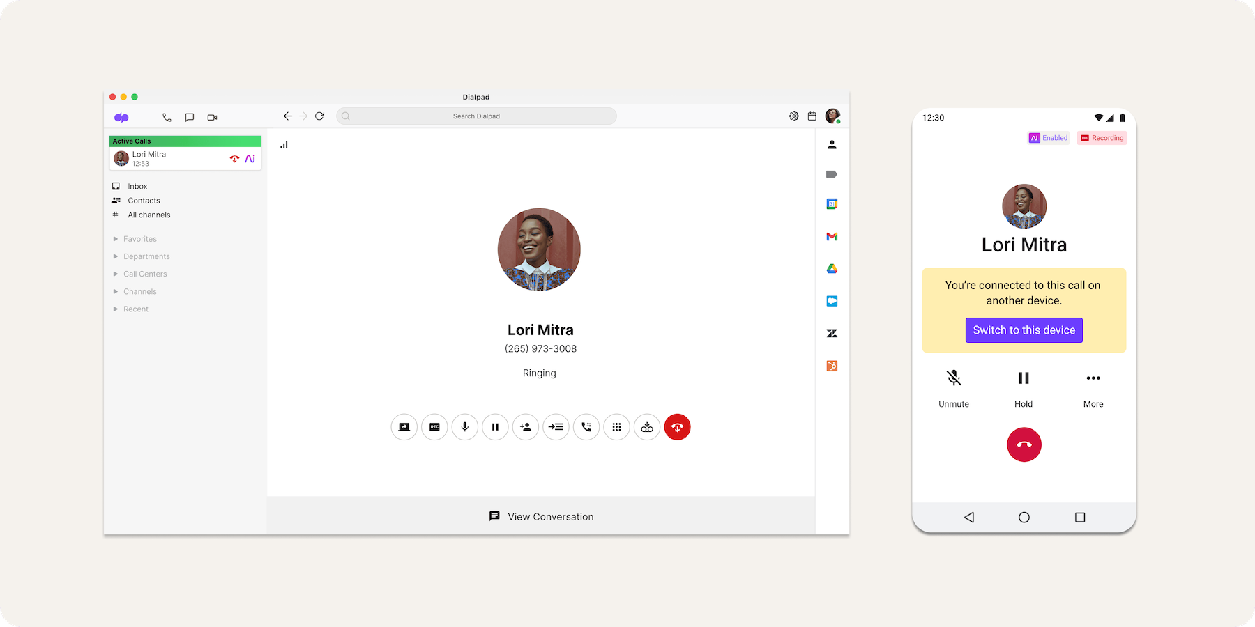 Call Flip v3 blog size