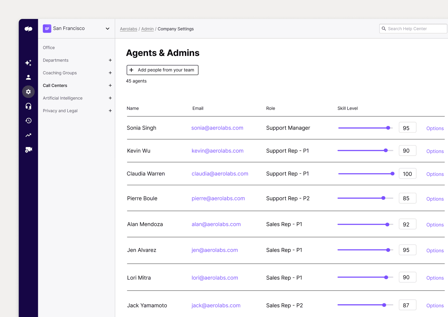 Screenshot of Dialpads desktop and mobile apps