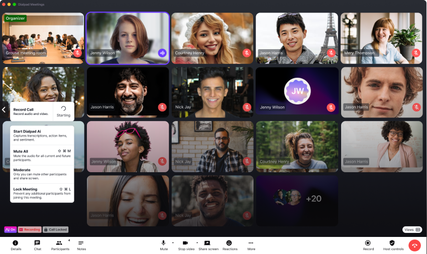 Moderate a conference 850