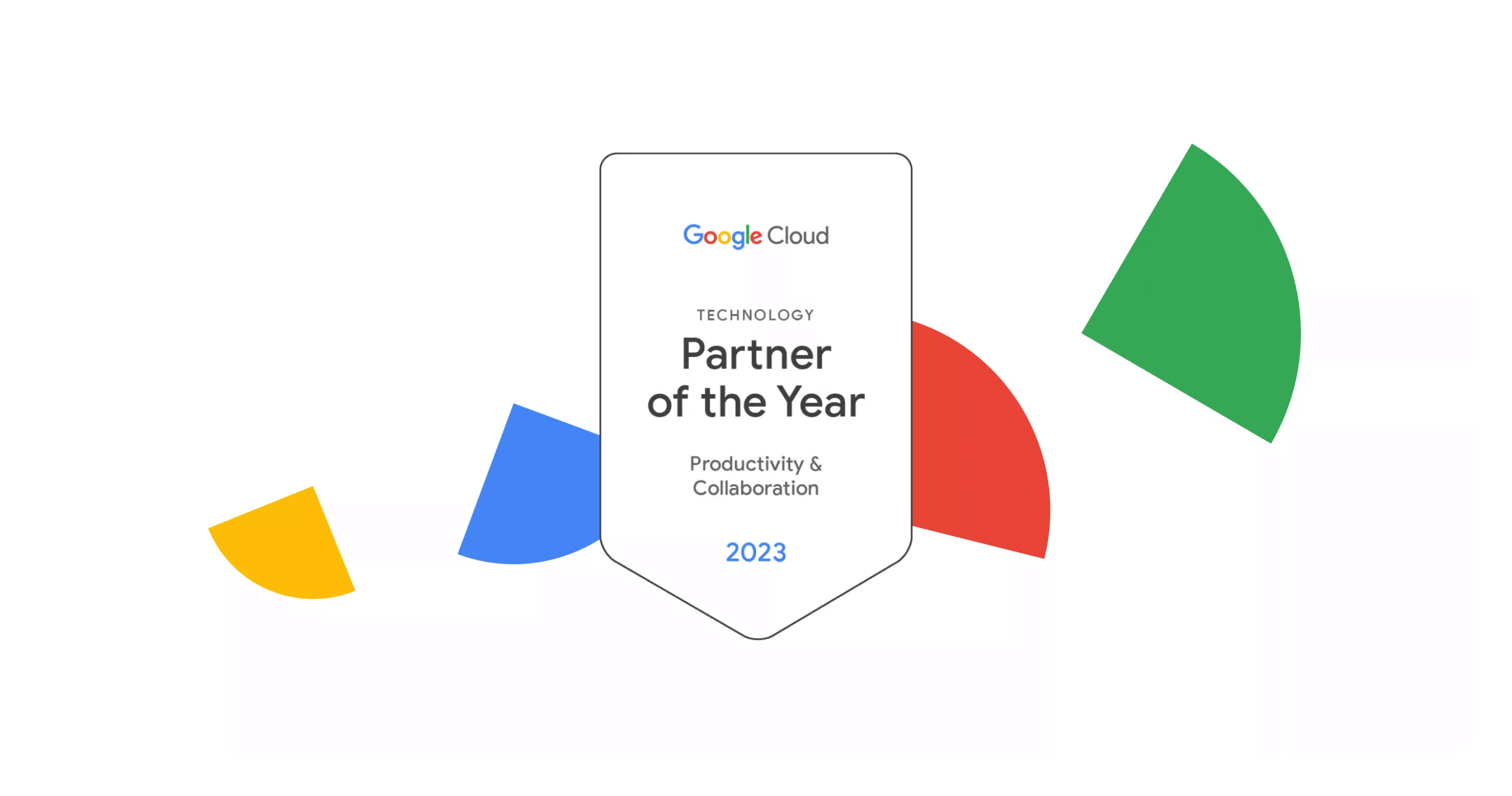 Technology Partner of the Year badge