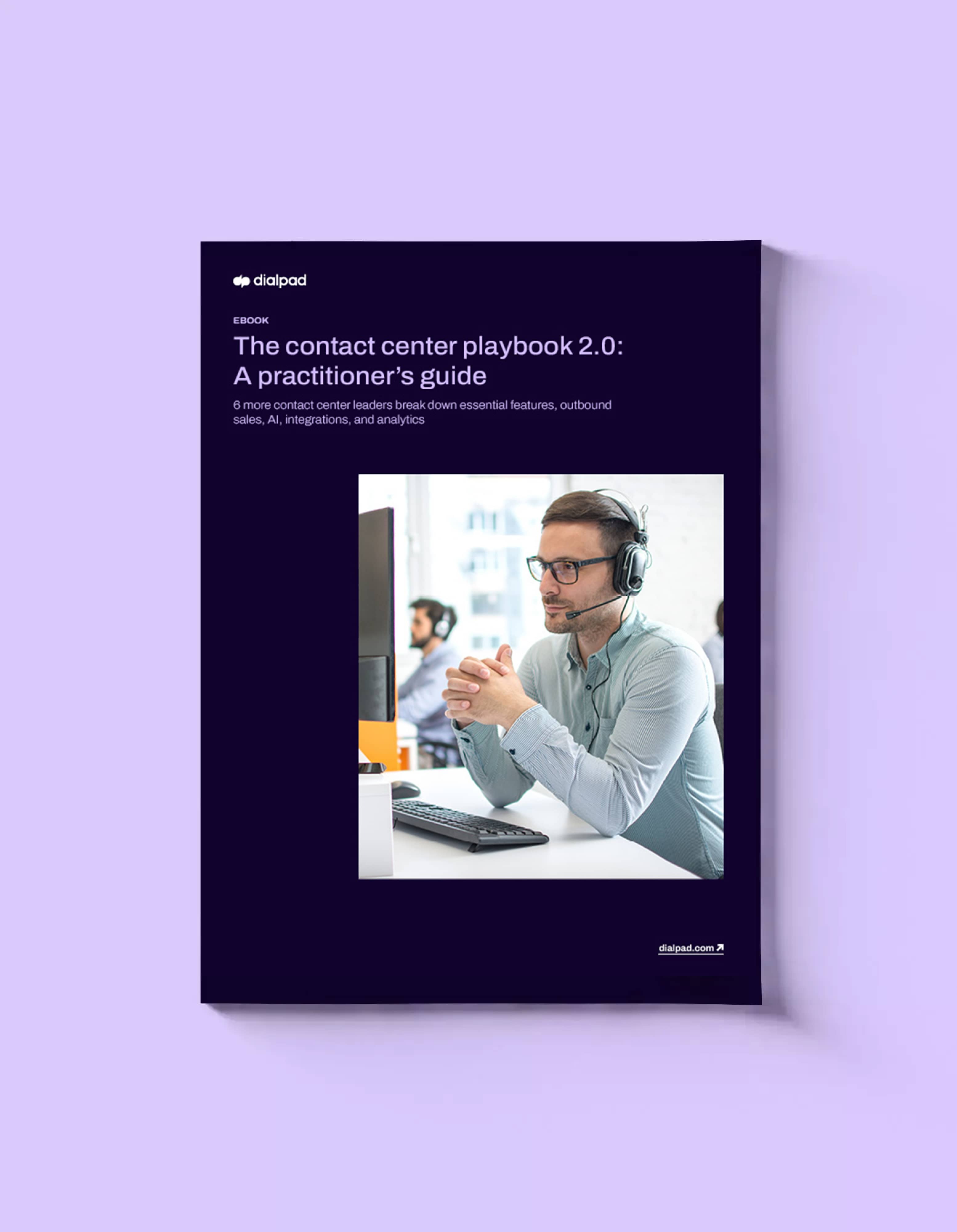 Contact Center Playbook 2.0 header