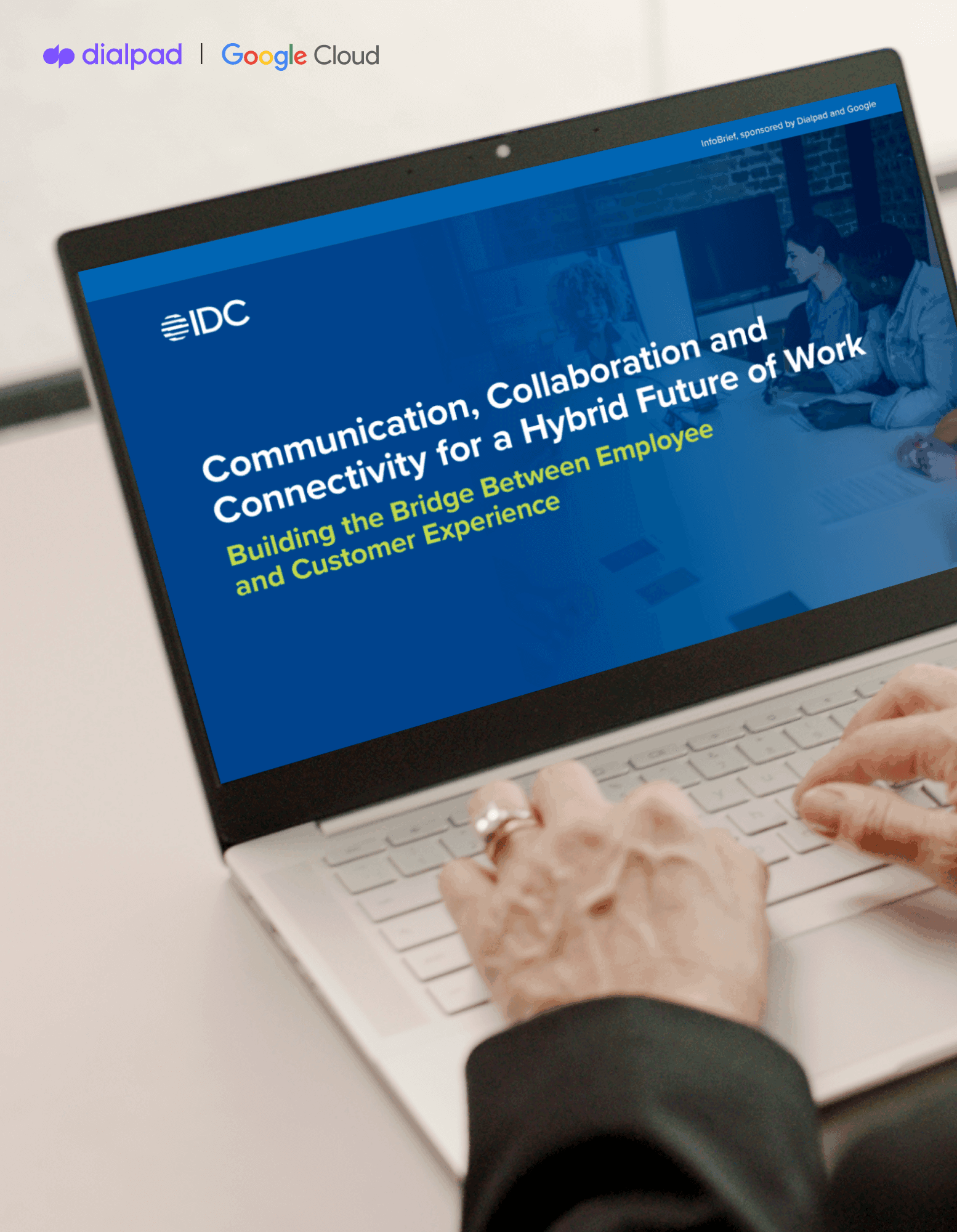 A person working on a computer