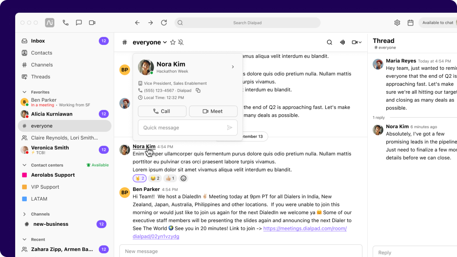 12. Take action with a click