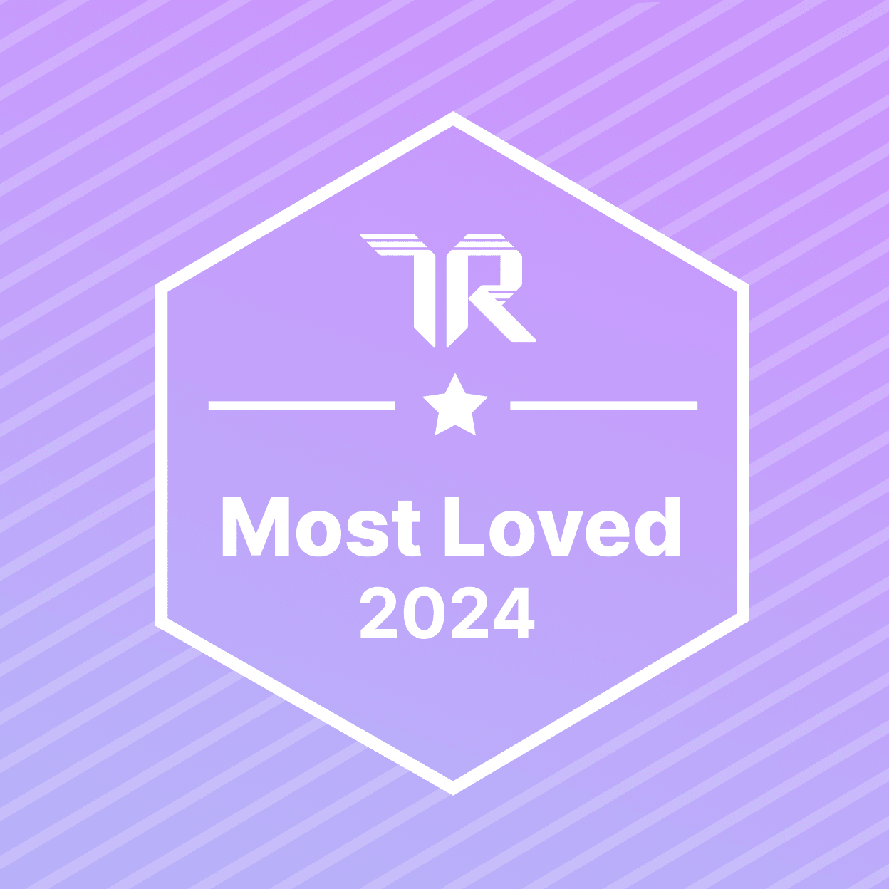 Most Love 2024 TrustRadius badge
