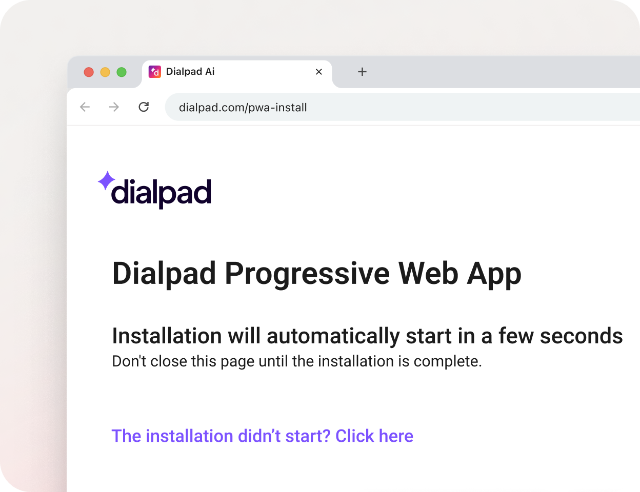 Progressive Web App 