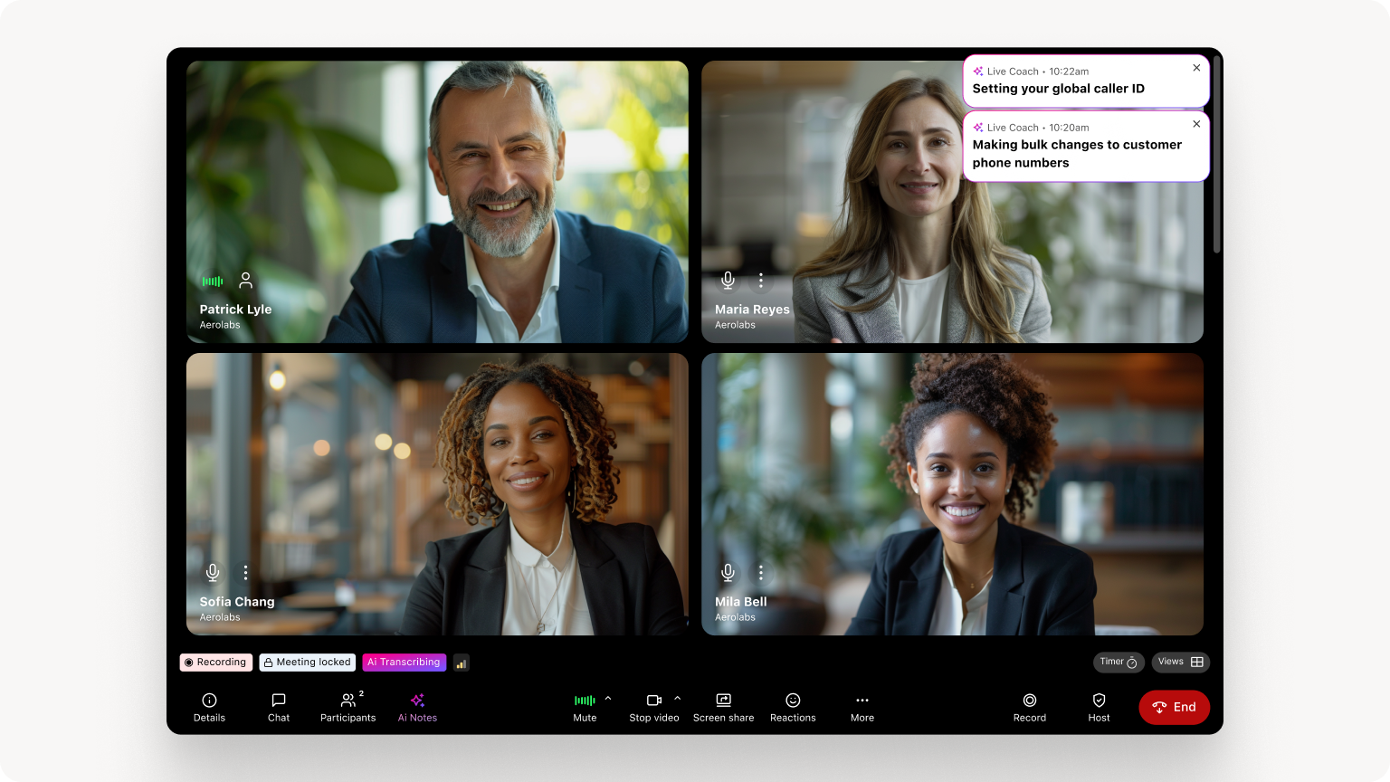 2. Bring live coaching into your meetings