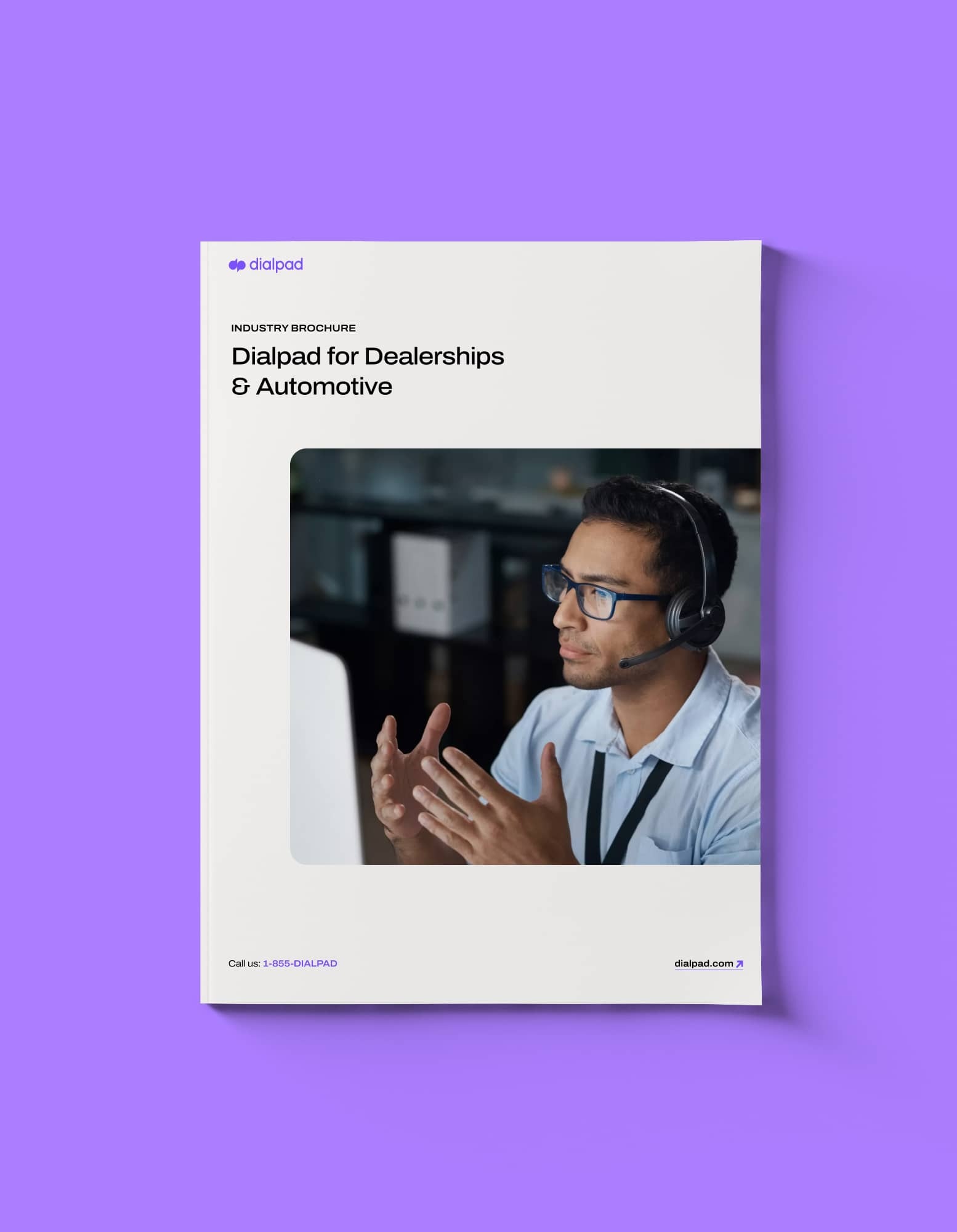 Dialpad Automotive Industry brochure