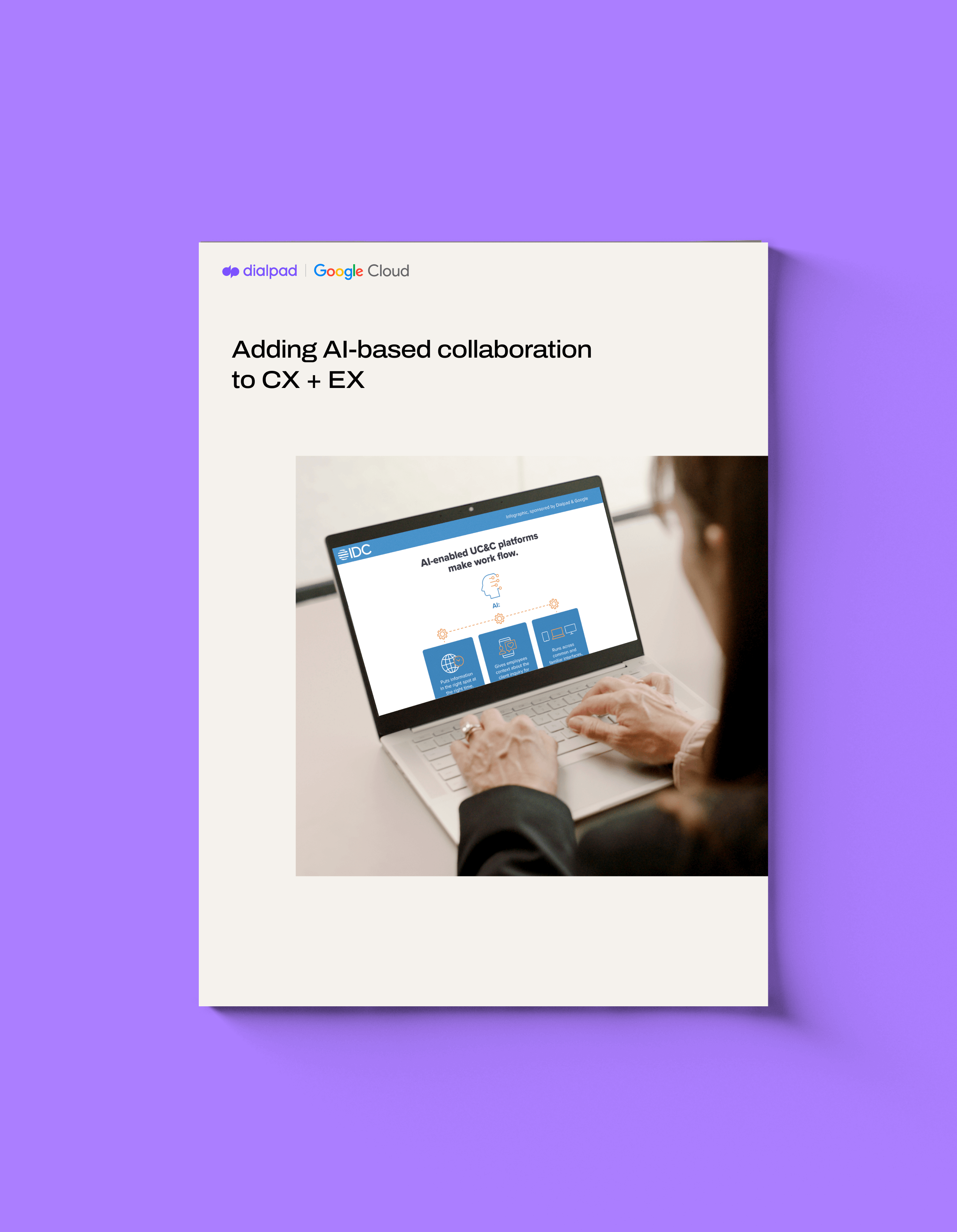 Adding AI-based collaboration to CX + EX