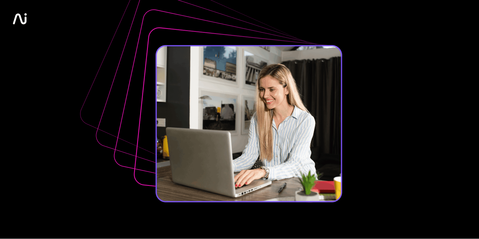 Ai customer communication header