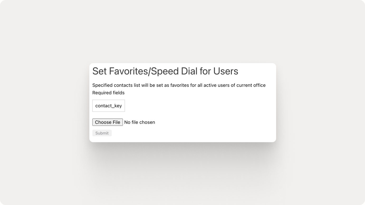 80. Set favorites and speed dials in bulk
