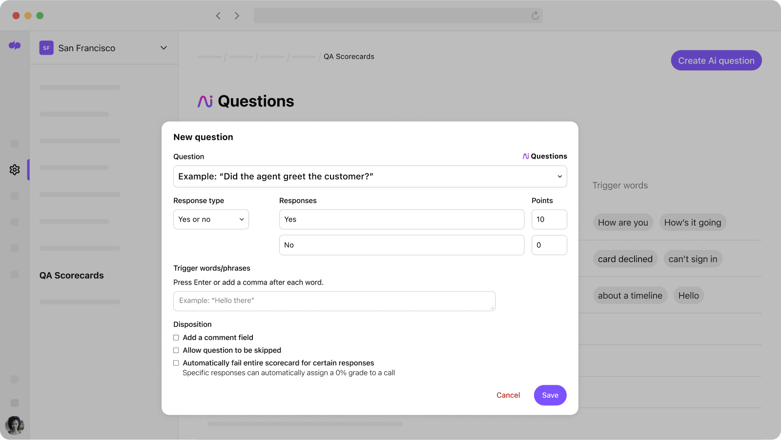 Ai Scorecard example blog size