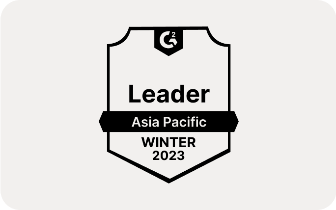 G2 Leader Asia Pacific Winter 2023 UCAAS
