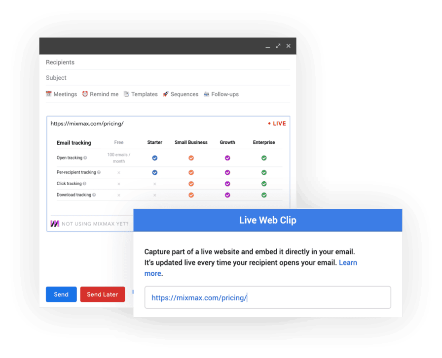 Live preview of website 1