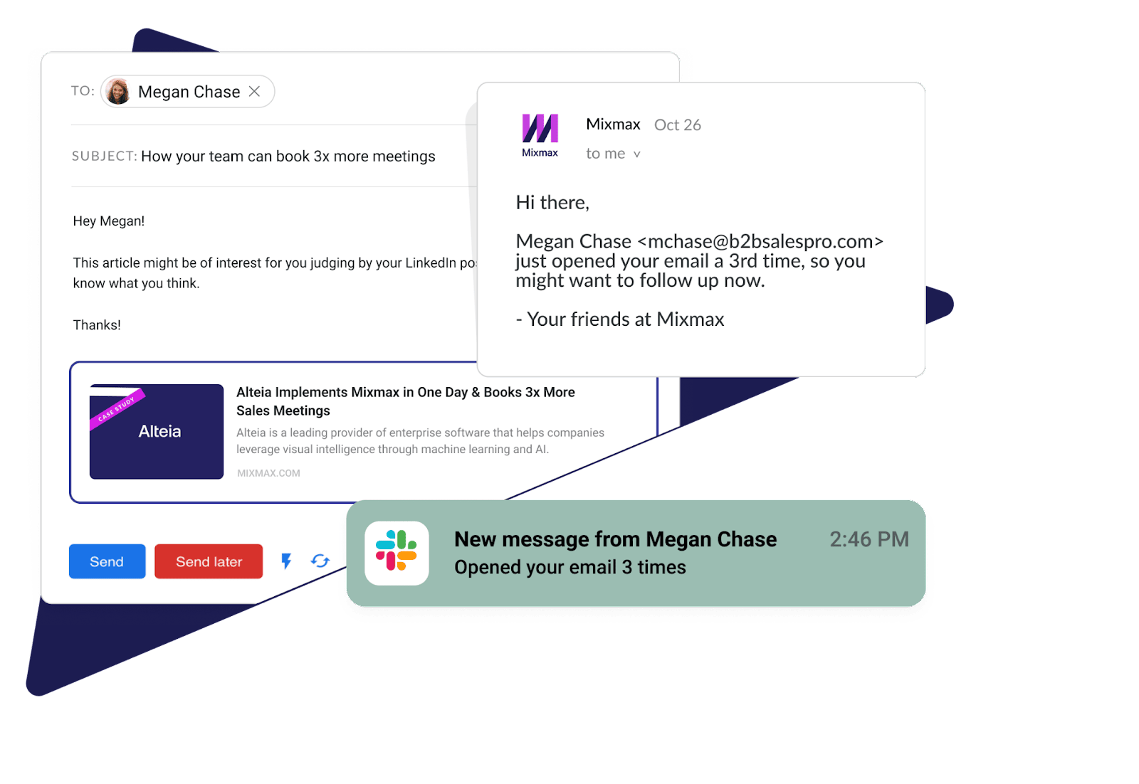 Mixmax slack notification 1