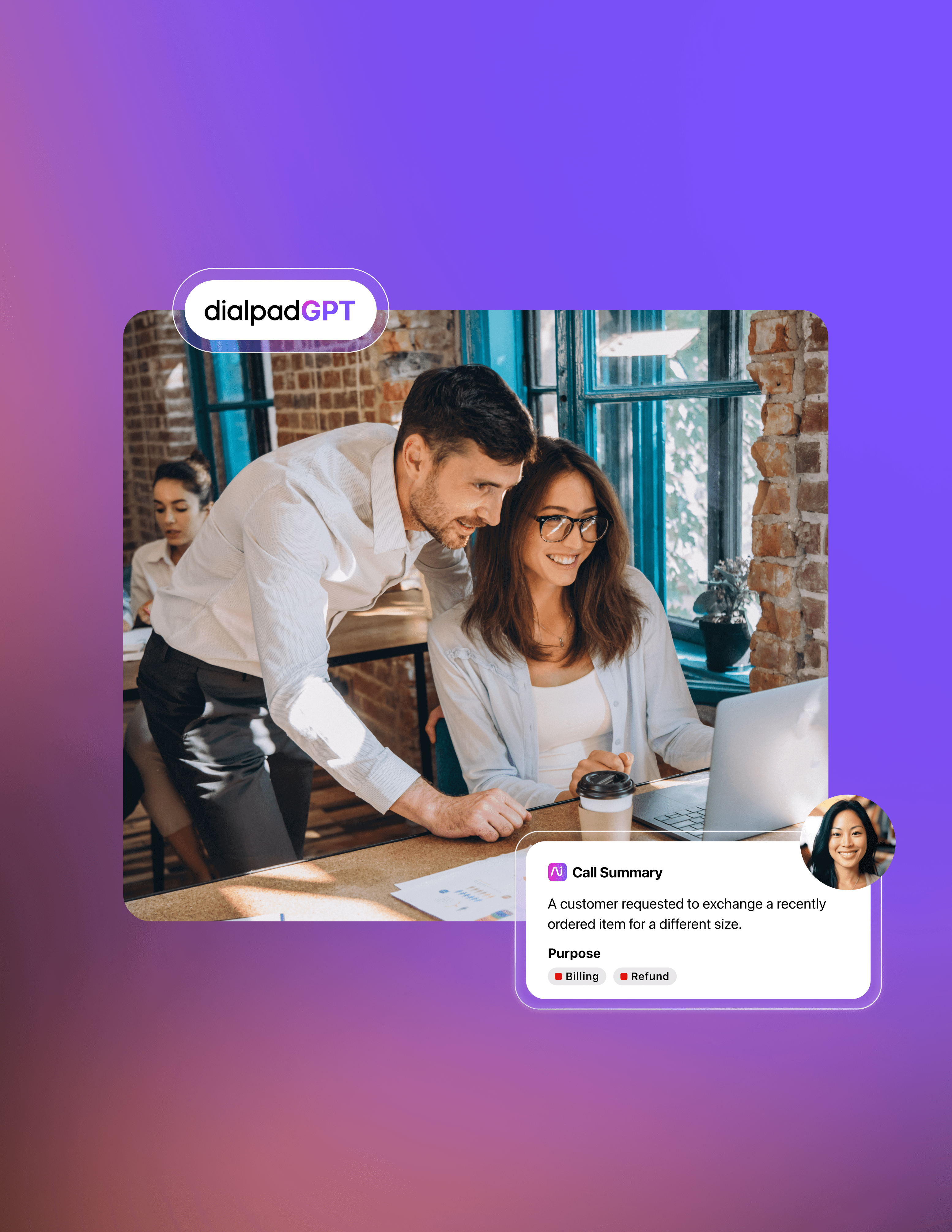 Two colleagues at work