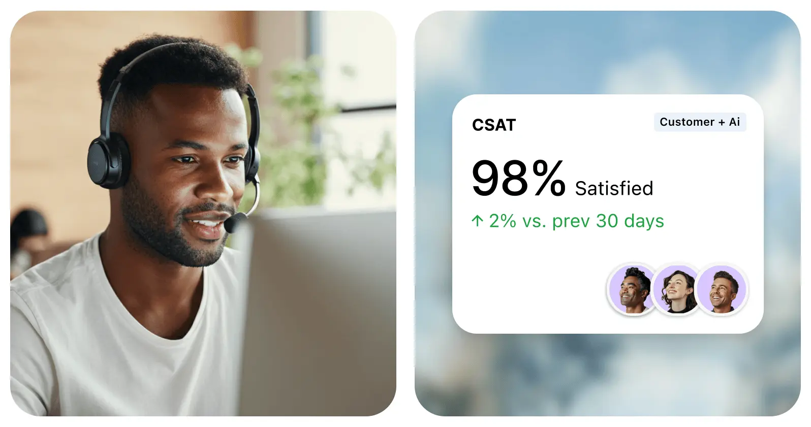 Ai in contact centers stats