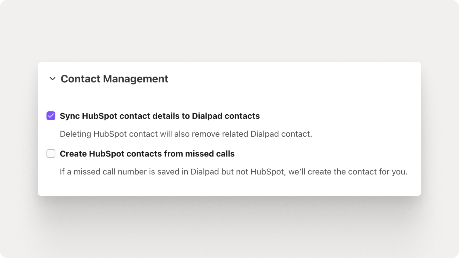 Reduce duplicate contacts with real-time HubSpot syncing