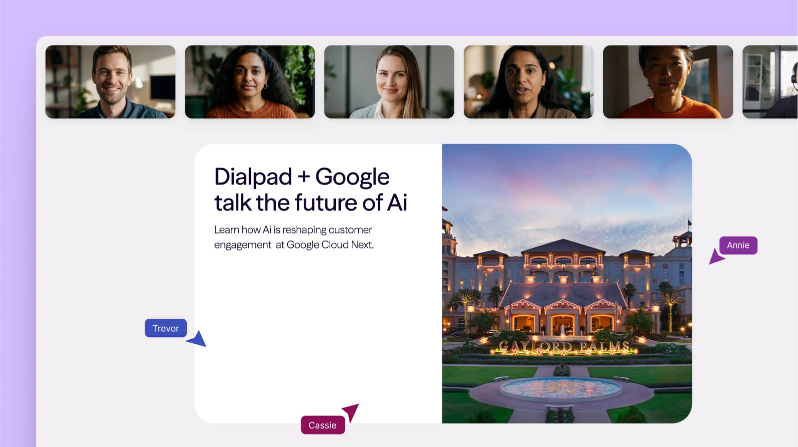 Screenshot of Dialpad's Miro integration
