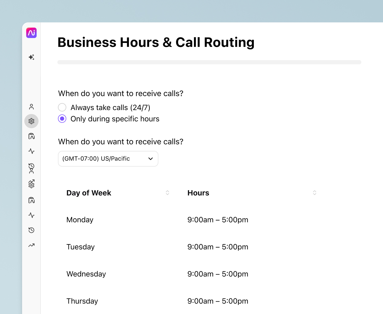 Dialpad's call routing options