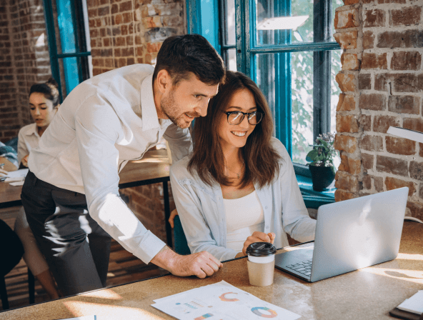 People working together