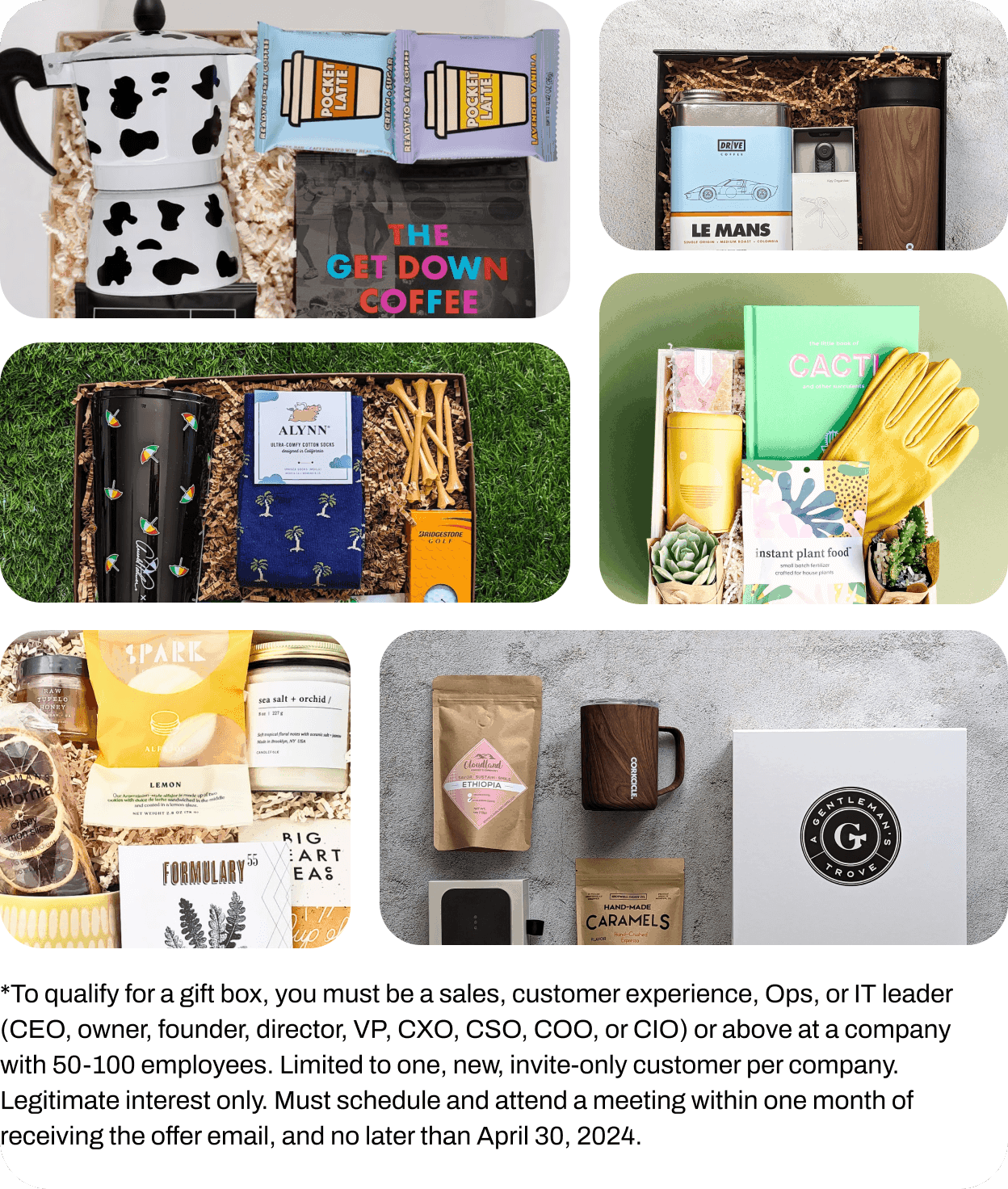 Gift Box for Sales, Customer Experience, or IT Leader