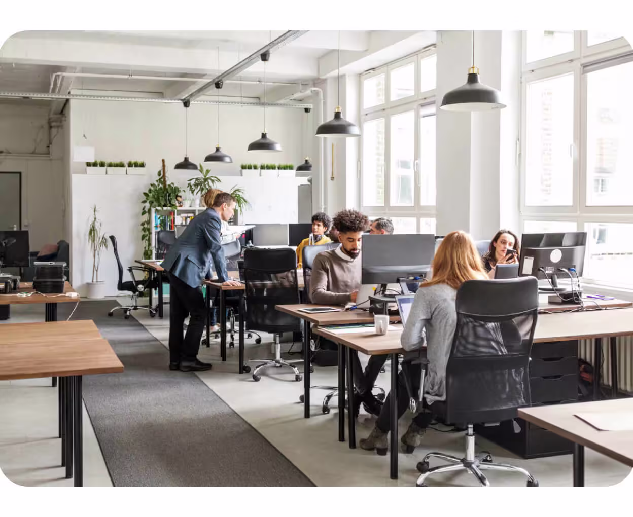 People-working