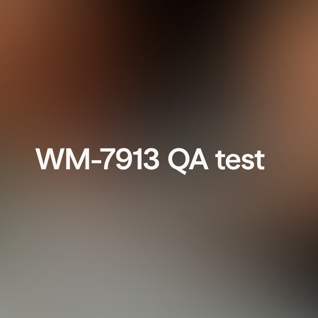 WM-7913 QA test Hero