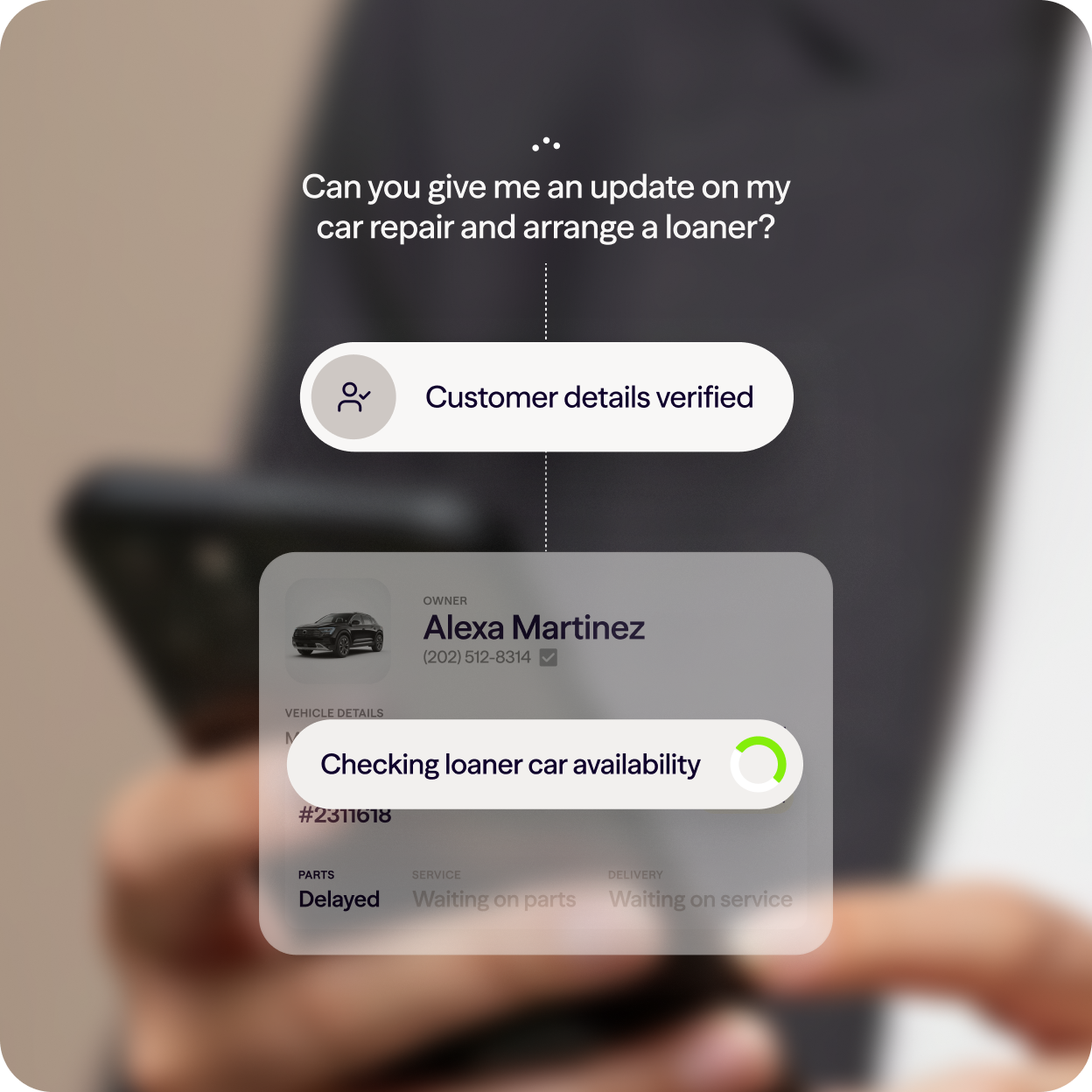 Go from setup to resolution in four steps
