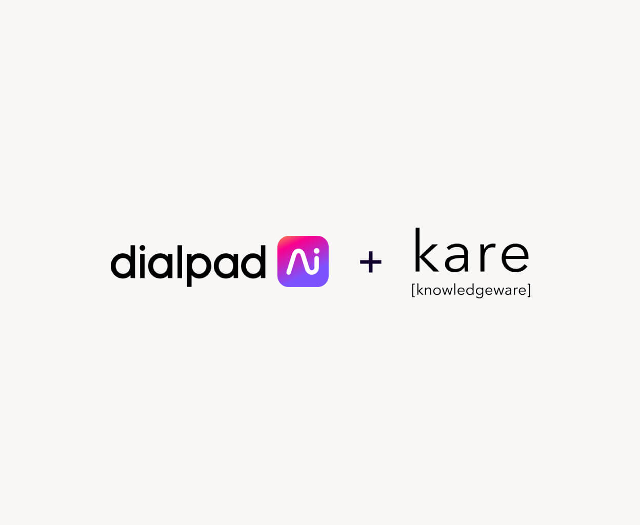 Dialpad and Kare logos