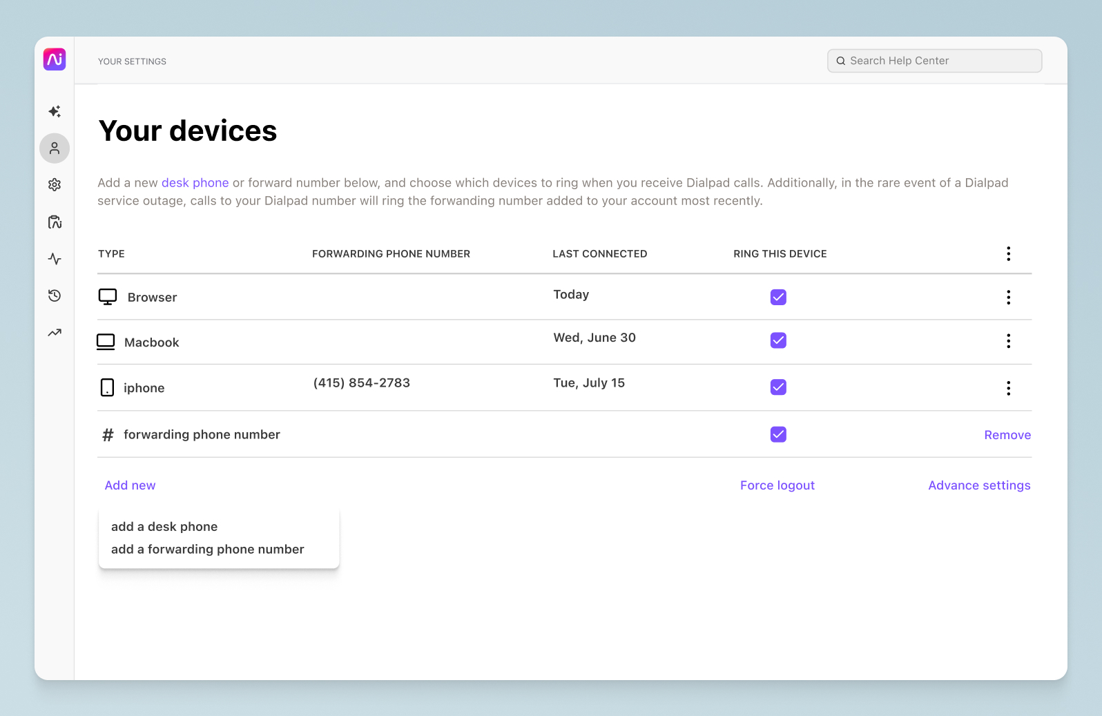 How Dialpad-s simultaneous ring feature works