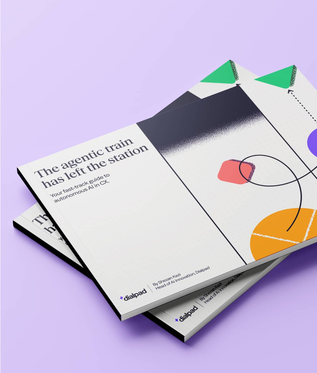 Agentic AI eBook - The agentic train has left the station hero image