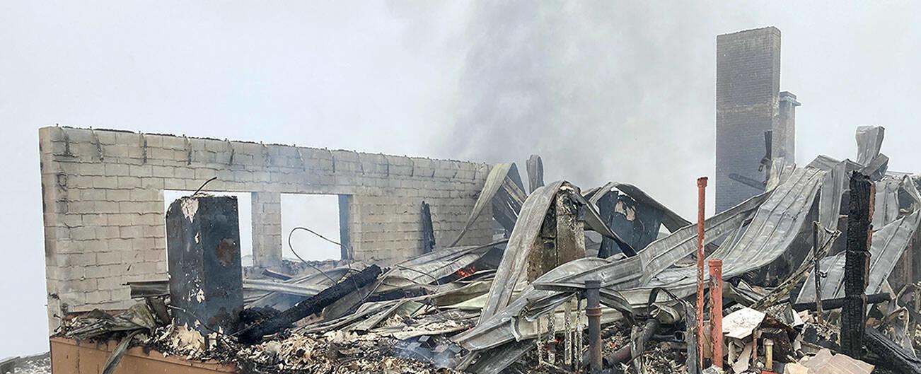 Fire investigators arrive to examine remains of Hurricane Ridge lodge | Peninsula Daily News