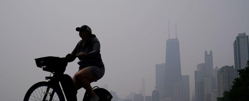 Smoke from Canadian wildfires is spreading and causing problems in more states around the Great Lakes