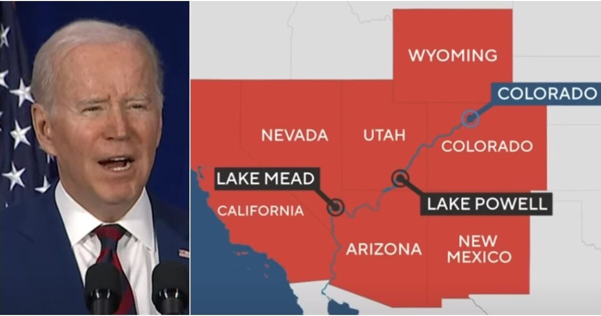 Biden admin pushes plan to cut water supply to 40M Americans in western states, citing climate change