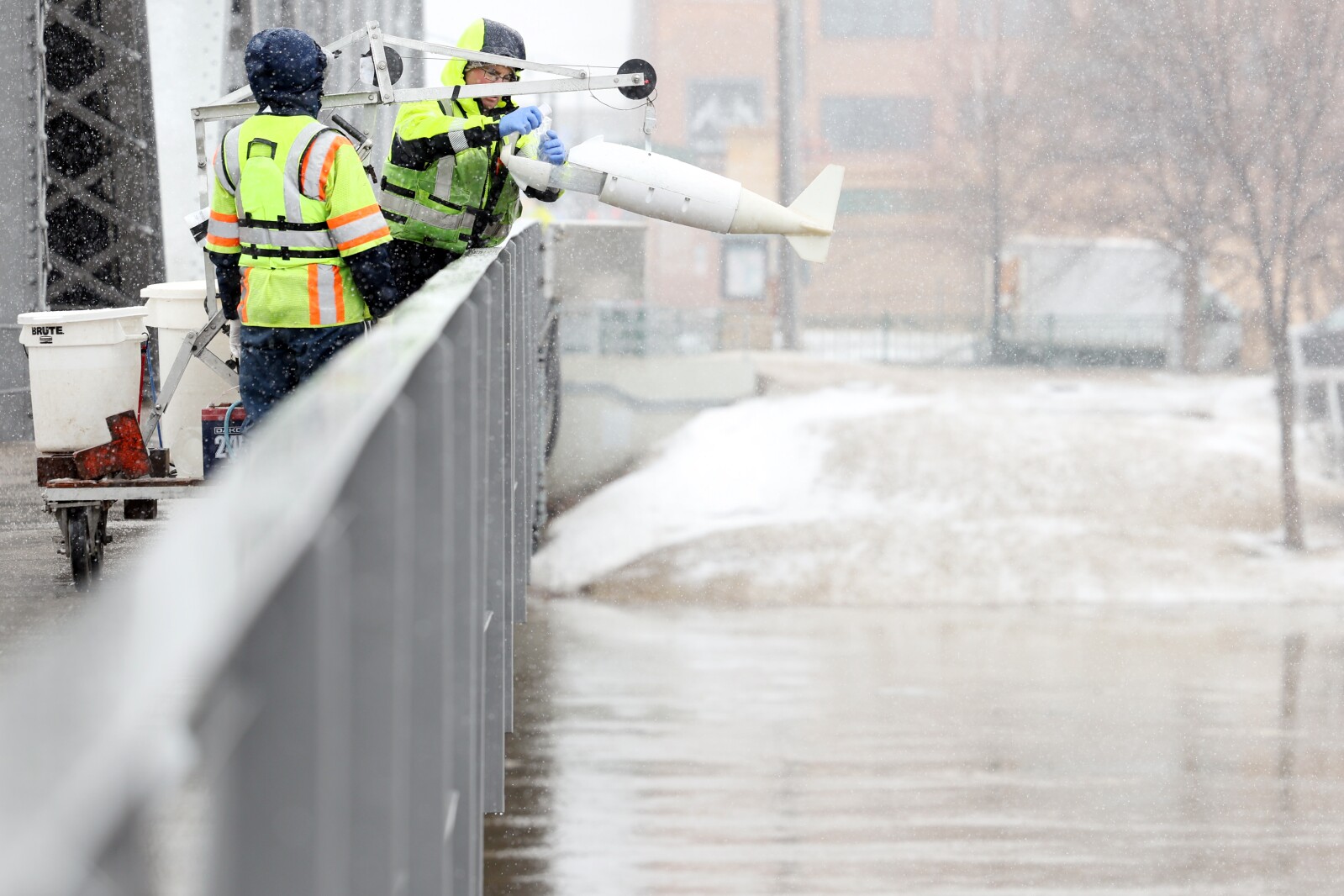 Snow from late-week storm will not immediately affect river levels, forecasters say