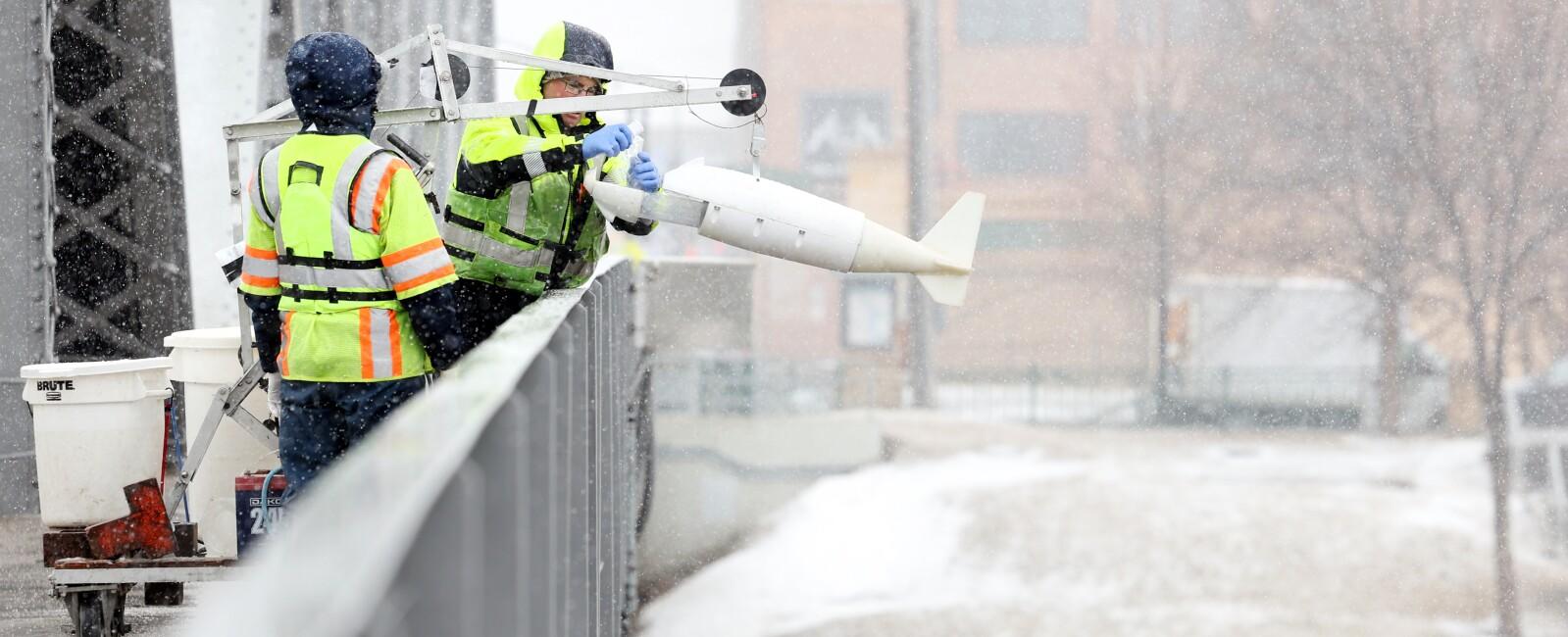 Snow from late-week storm will not immediately affect river levels, forecasters say