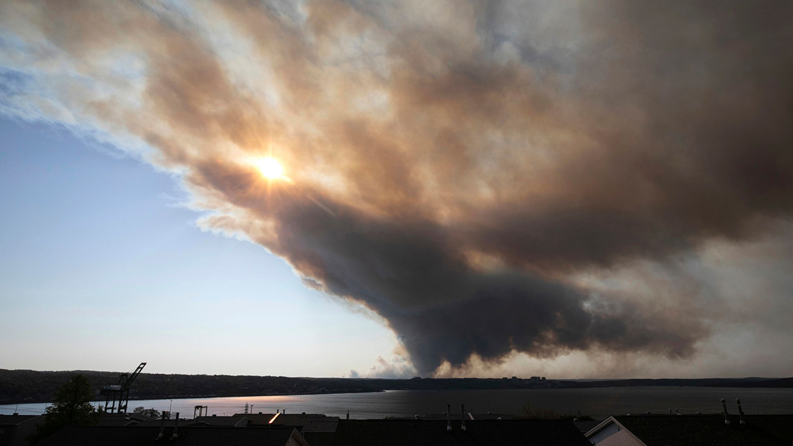 Wildfires in Halifax, Nova Scotia are 'out of control' and forcing 16,000 people from their homes