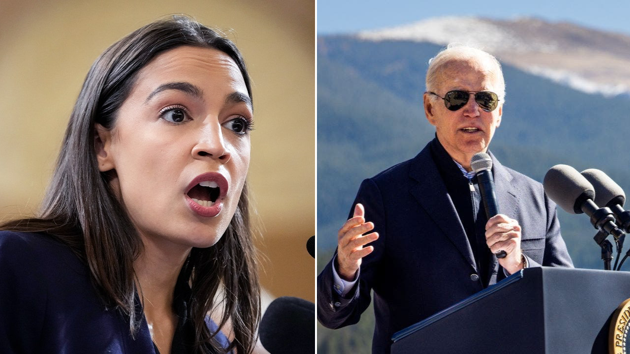 Biden joins AOC in linking Canadian wildfires to 'climate crisis'