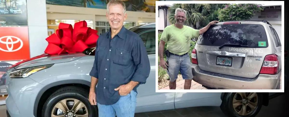 USA Toyota Highlander owner loses SUV with 1 million miles in a hurricane: Toyota gifts him a brand new Highlander