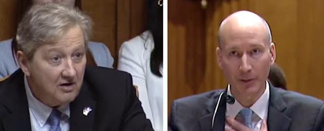 Sen. Kennedy EXPOSES Biden's Wasteful Climate Change Spending in Tense CLASH