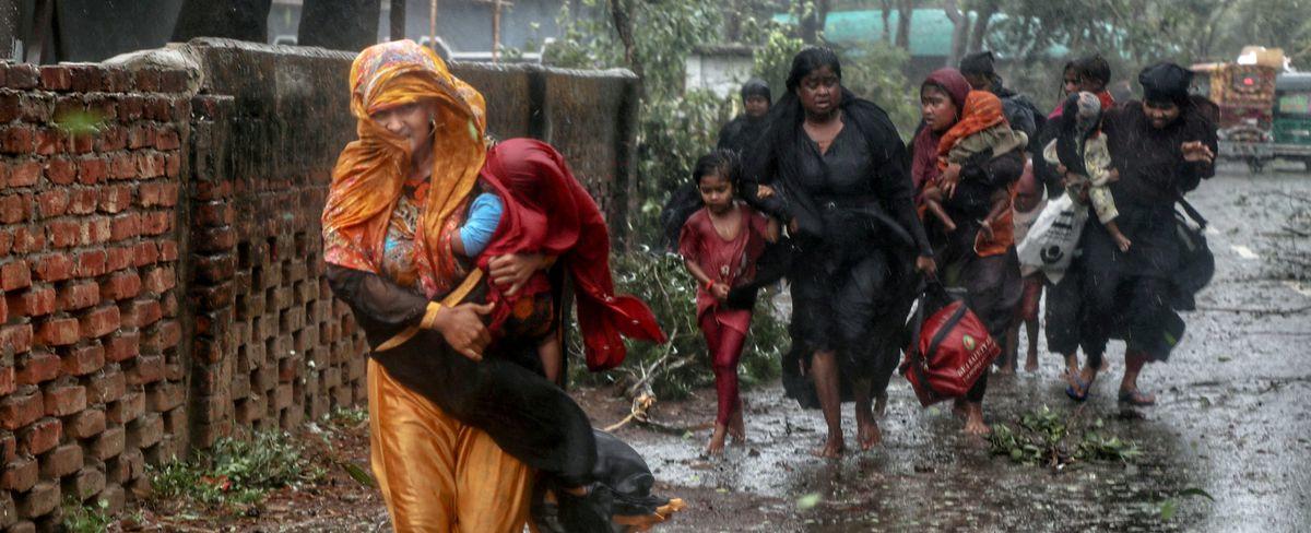 Cyclone Mocha floods Myanmar port city, sparing major refugee camps