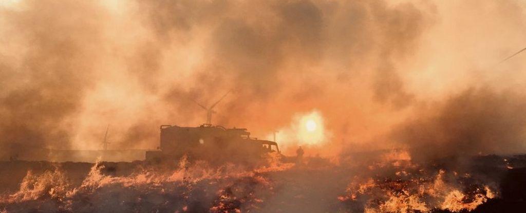 Weather warnings for snow, ice and wildfires in Scotland