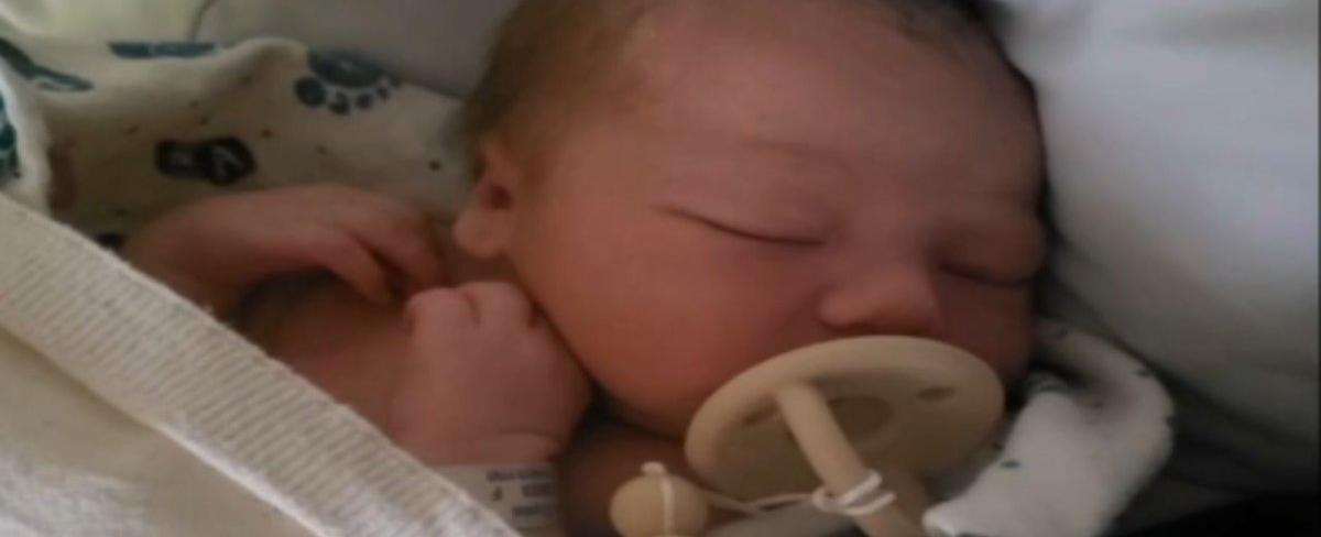 Baby Named Winter Born in the Middle of Snow Storm in Lake Arrowhead