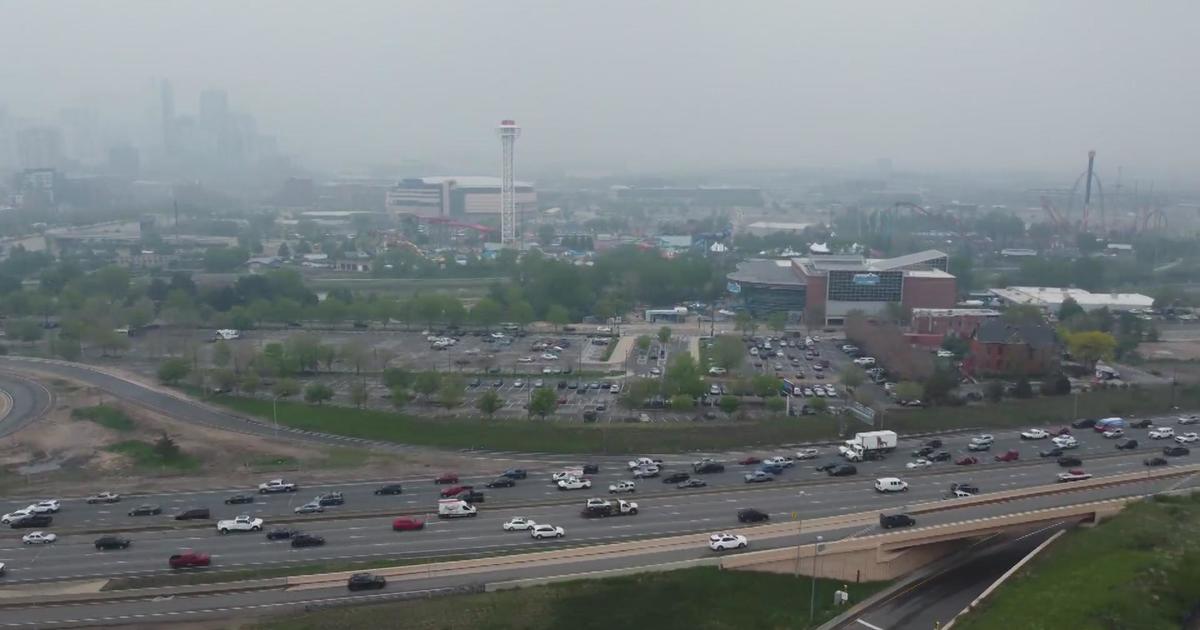 Denver metro area socked in with smoke from Canadian wildfires