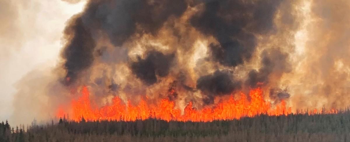 More than 24,000 people evacuated in Western Canada as 103 wildfires burn