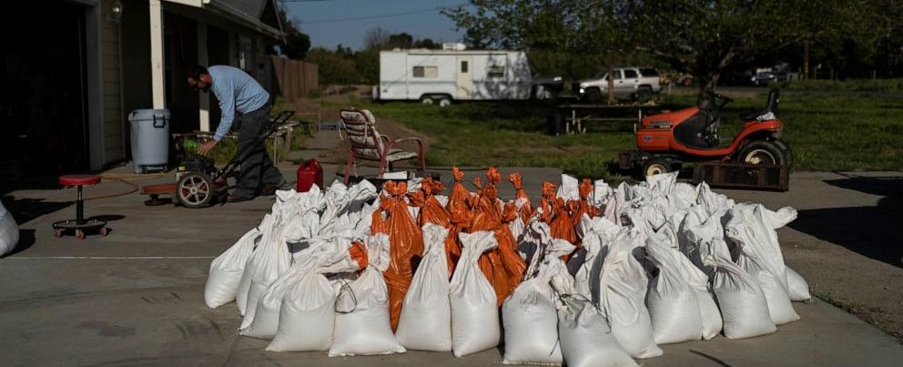 As epic snow melts, a California community braces for floods