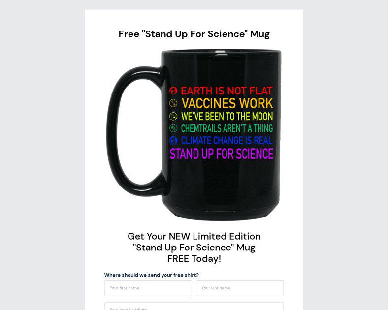 Climate Change Is Real Mug