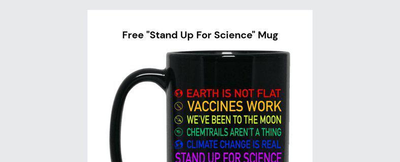 Climate Change Is Real Mug