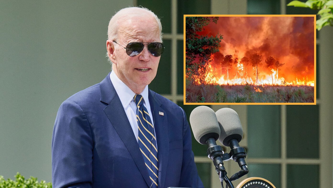 Biden Announces By 2025 All Wildfires Must Be Electric